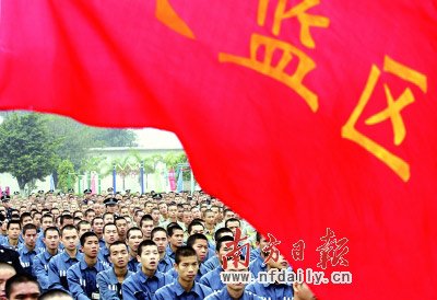 调查显示,广东省未成年犯中,闲散未成年人比例达65%。王辉 摄