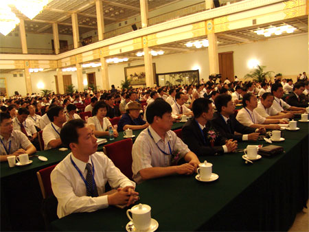 科技时代_图文：出席第六届中国科学家论坛的与会人员