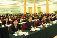 十一届全国人大常委会第二十四次会议联组会会场